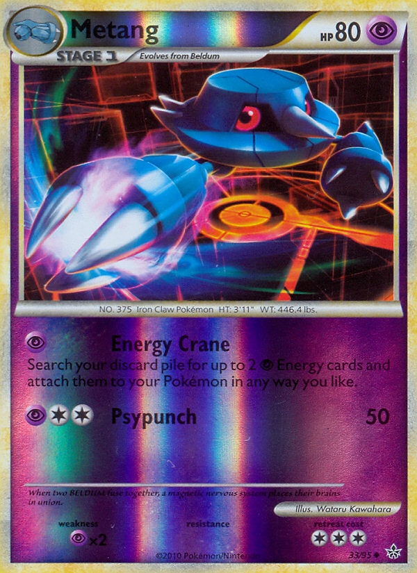 Unleashed Metang #33/95 reverse holo
