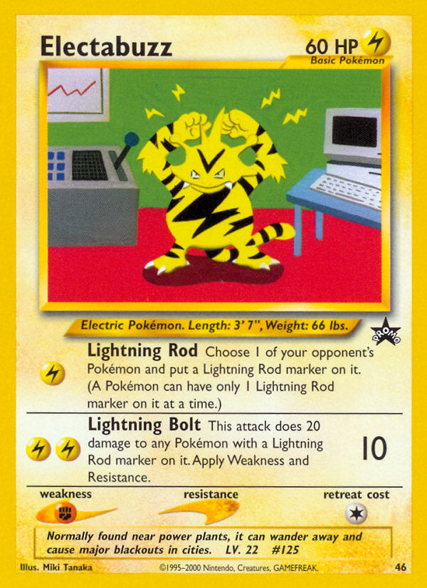 WOTC Promo Electabuzz #46