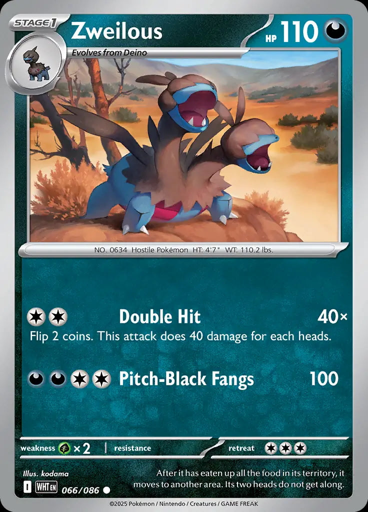 White Flare Zweilous #66/86