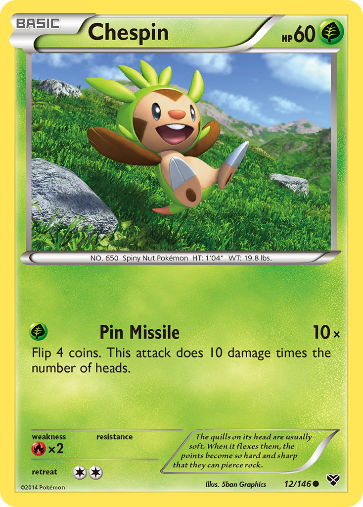 XY Chespin #12/146
