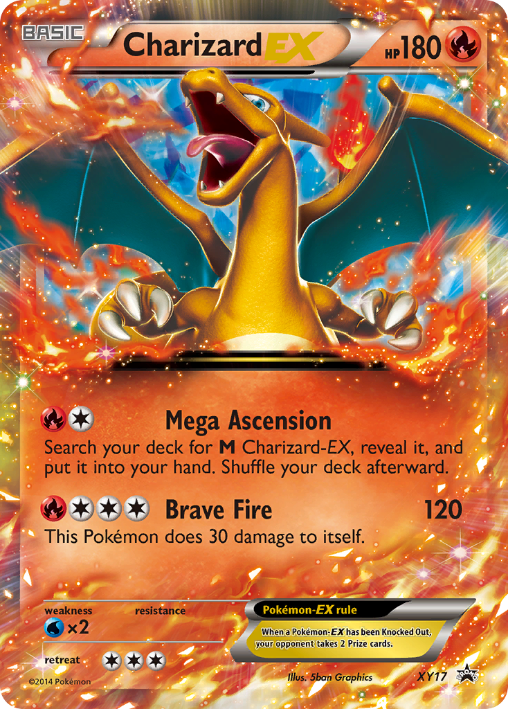 XY Promo Charizard EX #17