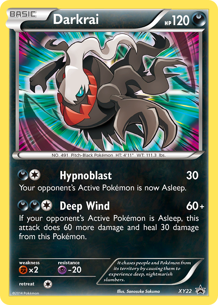 XY Promo Darkrai #22