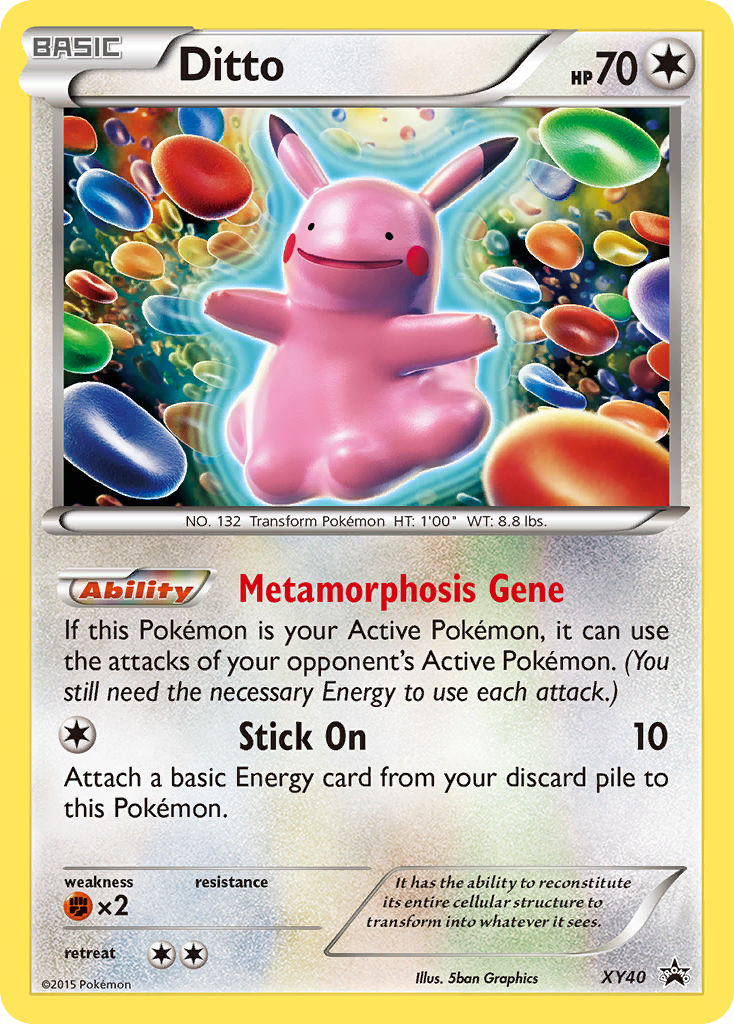 XY Promo Ditto #40