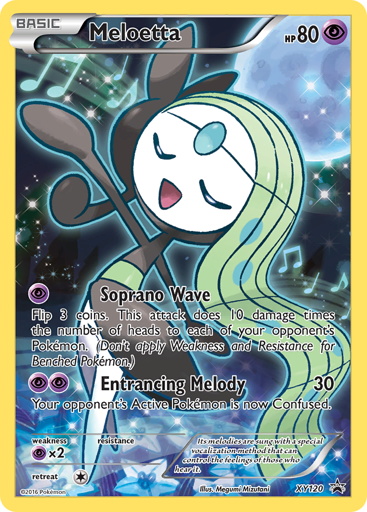 XY Promo Meloetta #120