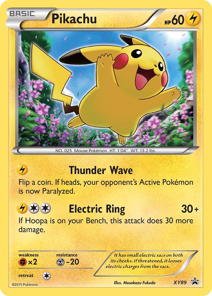 XY Promo Pikachu #89