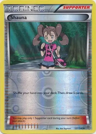 XY Shauna #127/146 reverse holo