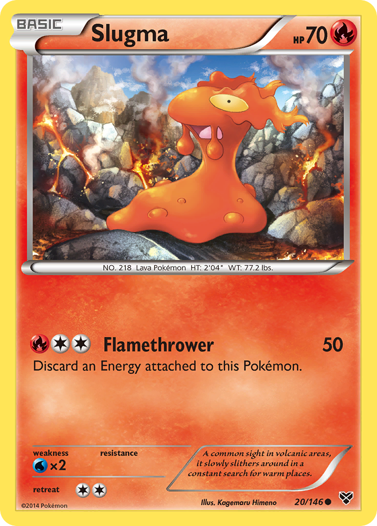 XY Slugma #20/146