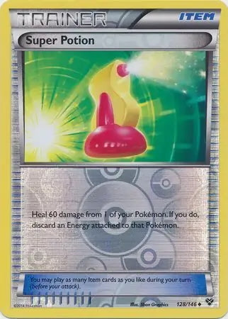XY Super Potion #128/146 reverse holo