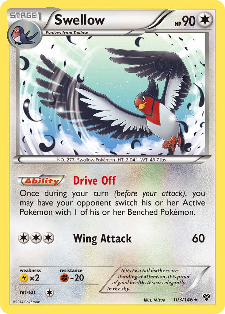 XY Swellow #103/146
